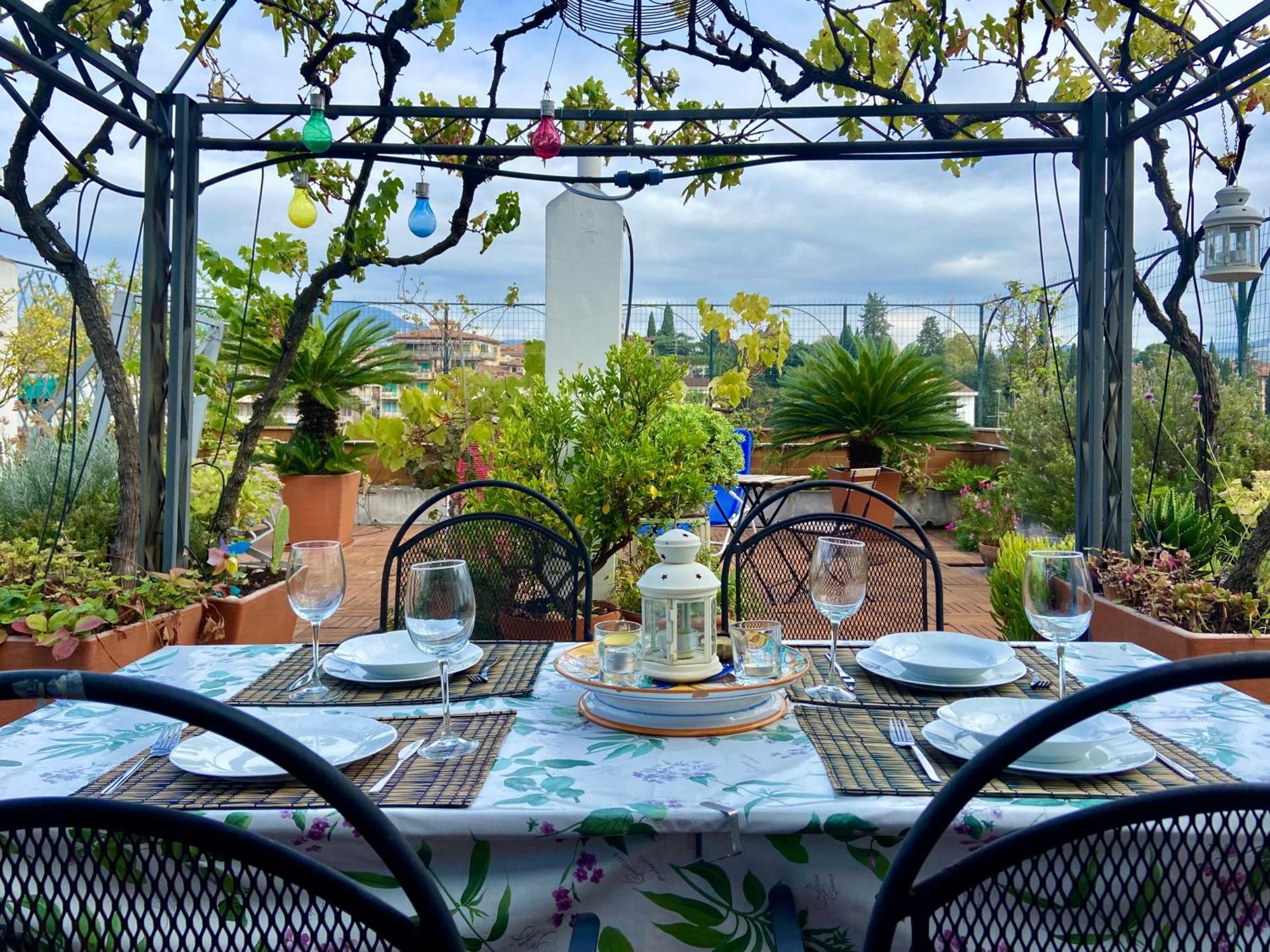 Апартаменти Il Giardino Sospeso Di Anna Флоренція Екстер'єр фото